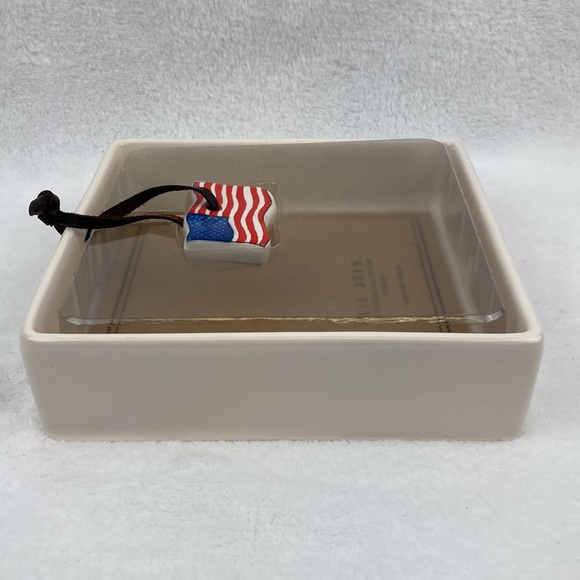 Rae Dunn Artisan Collection Americana Napkin Holder with Weight - Picture 6 of 11